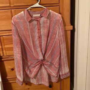 Fun high low blouse by Paper Crane